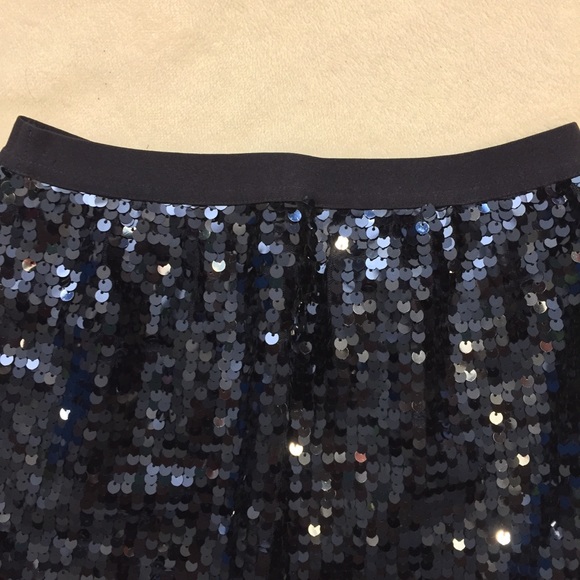 The Children’s Place Navy sequins skirt - Picture 3 of 6